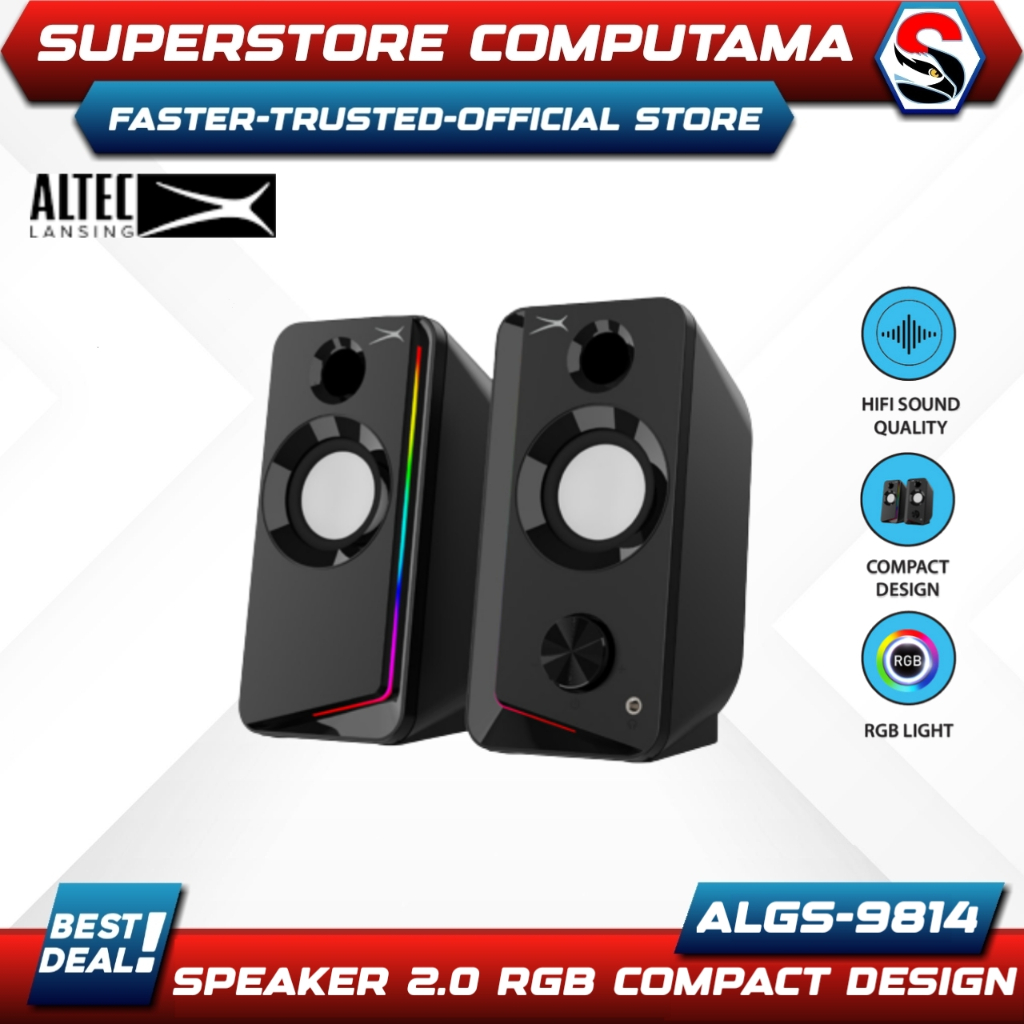 Speaker komputer hot sale altec lansing