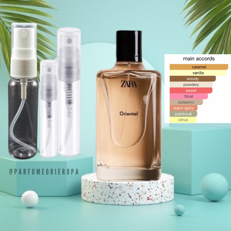 Jual Parfum Wanita Zara 5ml Original Sample decant vial parfume