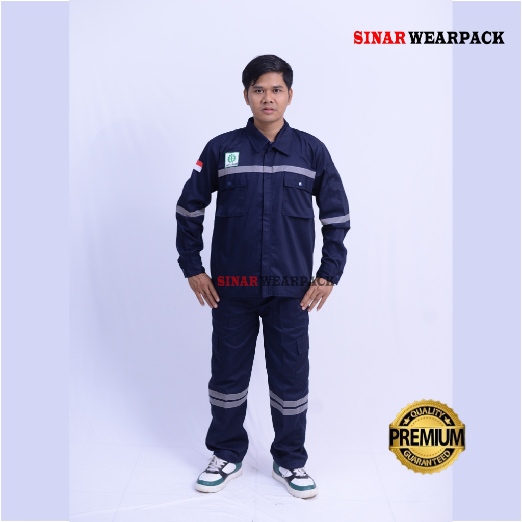 Jual Sinar Wearpack Kemeja Kerja Pakaian Kerja Lapangan Baju Proyek