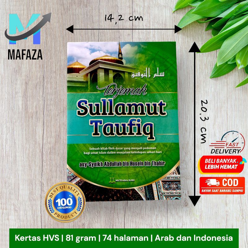 Jual Terjemah Sullam Taufiq / Sullamuttaufiq / Sullam Taufik Kitab Ilmu ...