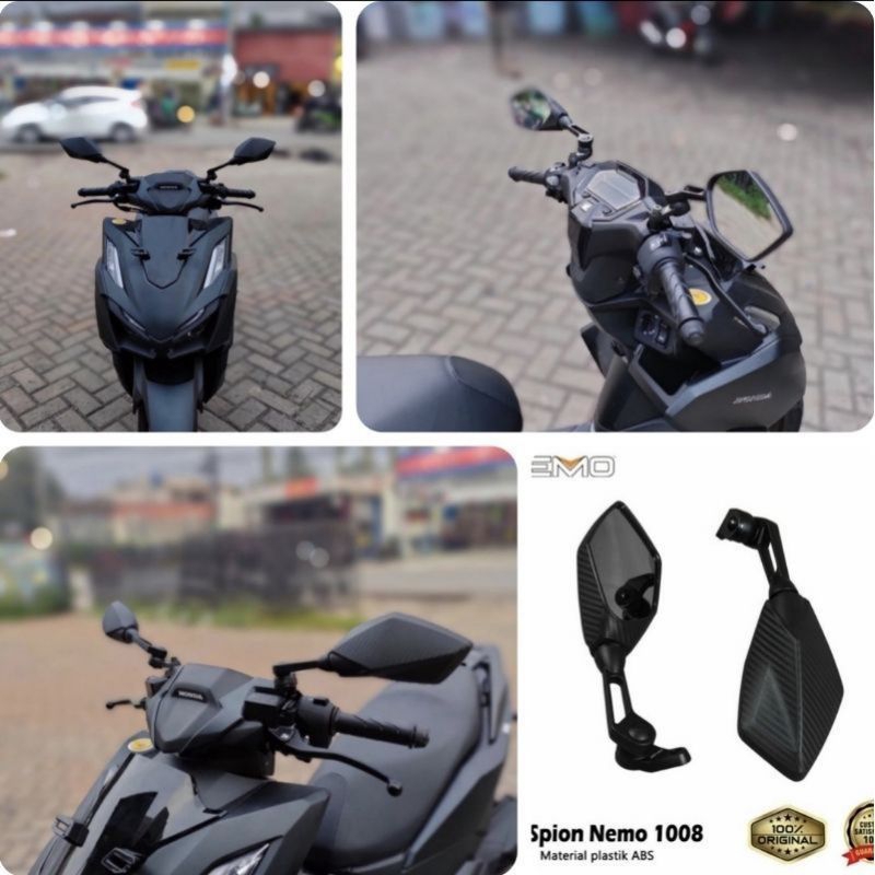 Jual Spion Model Ducati Original Nemo Pnp Vario Pcx Adv Nmax Xmax Universal Motor