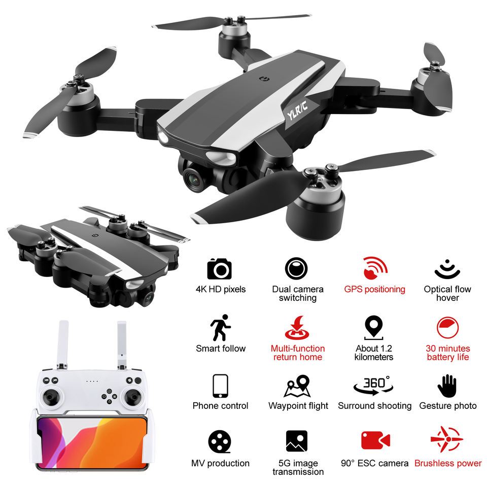 Jual WUPRO Drones With 4k Camera And Gps Remote Control Camera Drone