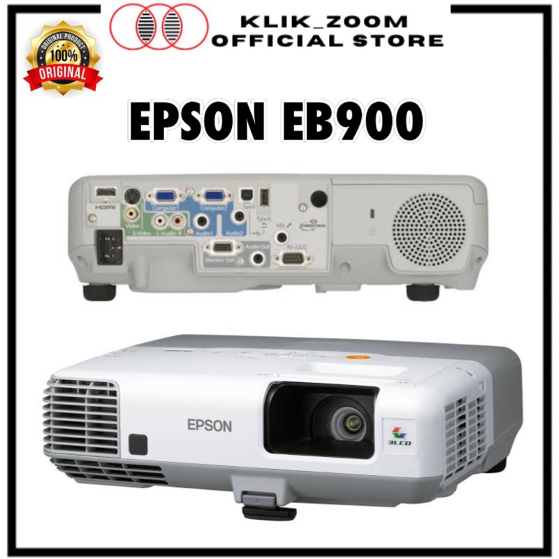 Jual PROYECTOR EPSON EB 900 ORIGINAL PRODUCT | Shopee Indonesia