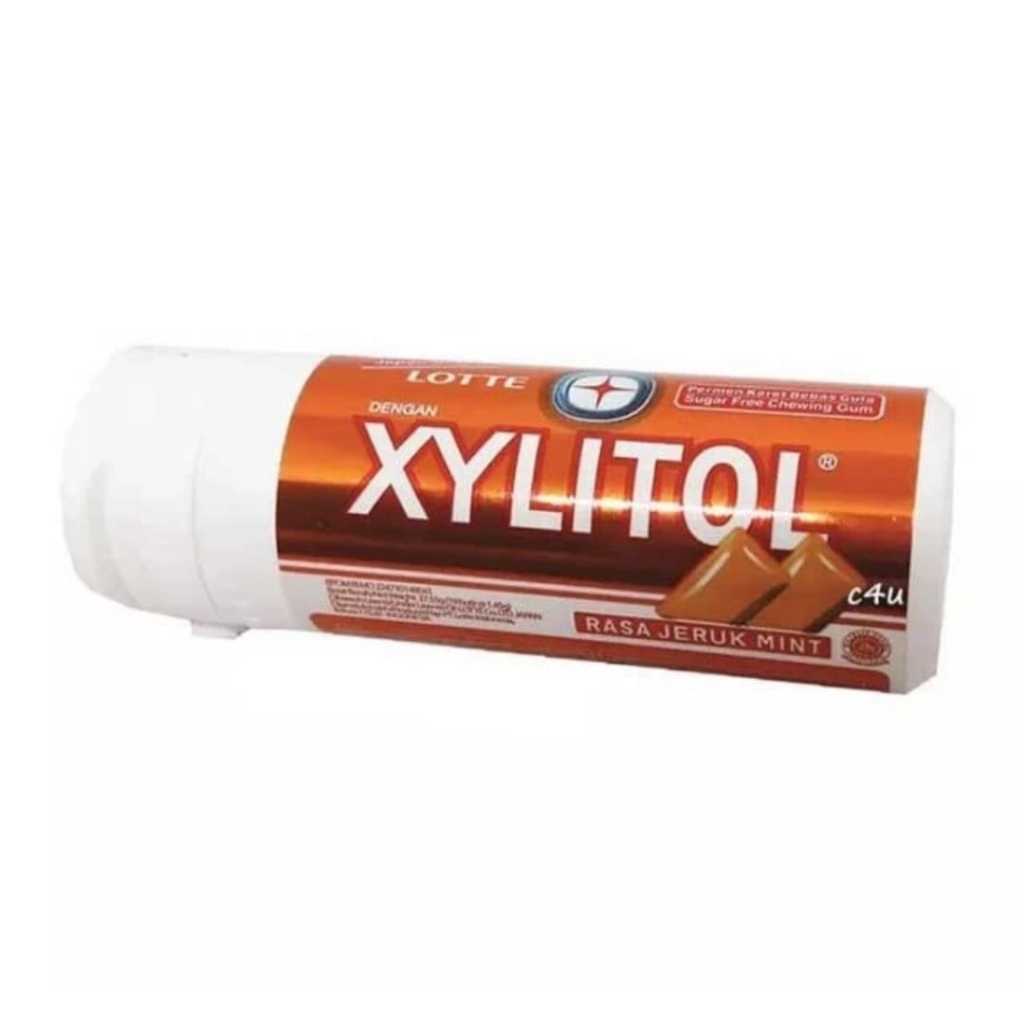 Jual XYLITOL PERMEN KARET BEBAS GULA KEMASAN BOTOL KECIL 27,55 Grm ...