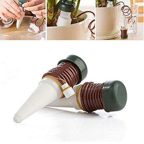 2pcs Dripper Alat Siram Tanaman - Alat Penyiraman Pot Otomatis Micro Drip 2 PCS - Alat Tetes Siram Tanaman hias Pot - Set Irigasi Penyiram Otomatis Tanpa Listrik