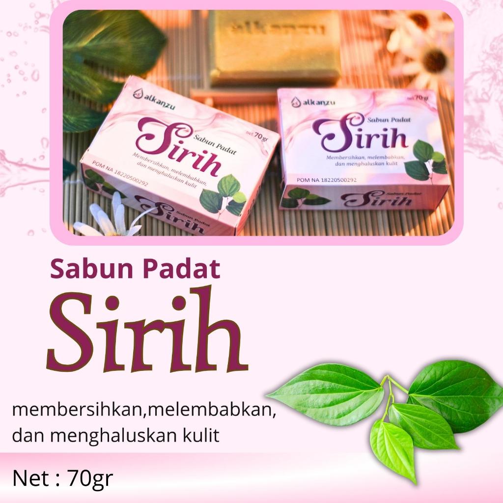 Jual Sabun Sirih Alkanzu | sabun batang | sabun mandi | sabun padat 70 ...