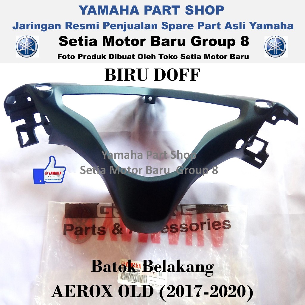 Jual Cover Batok Speedometer Spido Belakang Biru Doff Aerox Old