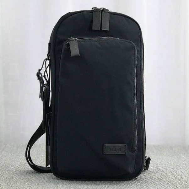 Jual TUMY TAS SELEMPANG PRIA HARRISON HITAM | Shopee Indonesia