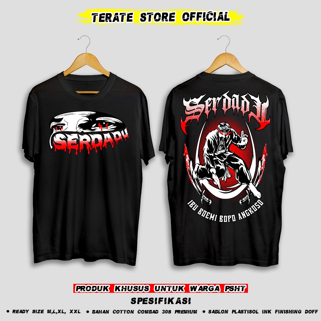 Jual KAOS PSHT Serdadu The Legend 1922 TERATE Spesial Edition (BISA COD ...
