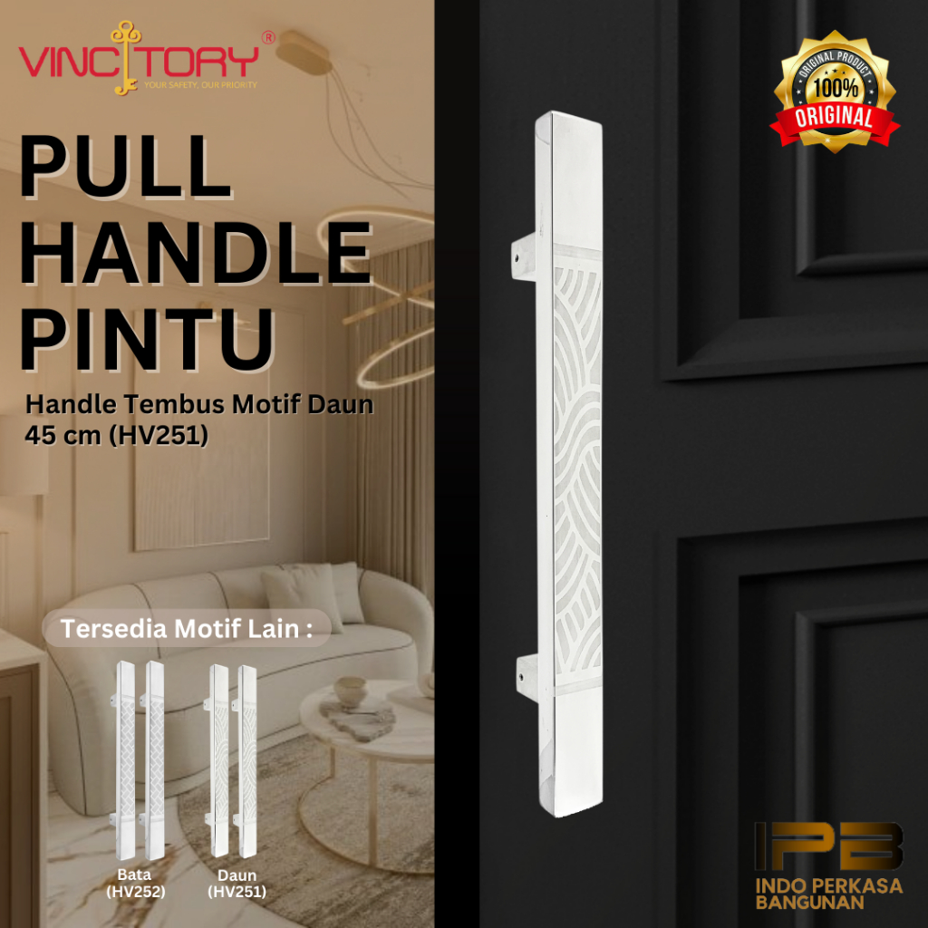 Jual Vincitory Pull Handle Kupu Tarung Cm Murah Minimalis Tarikan