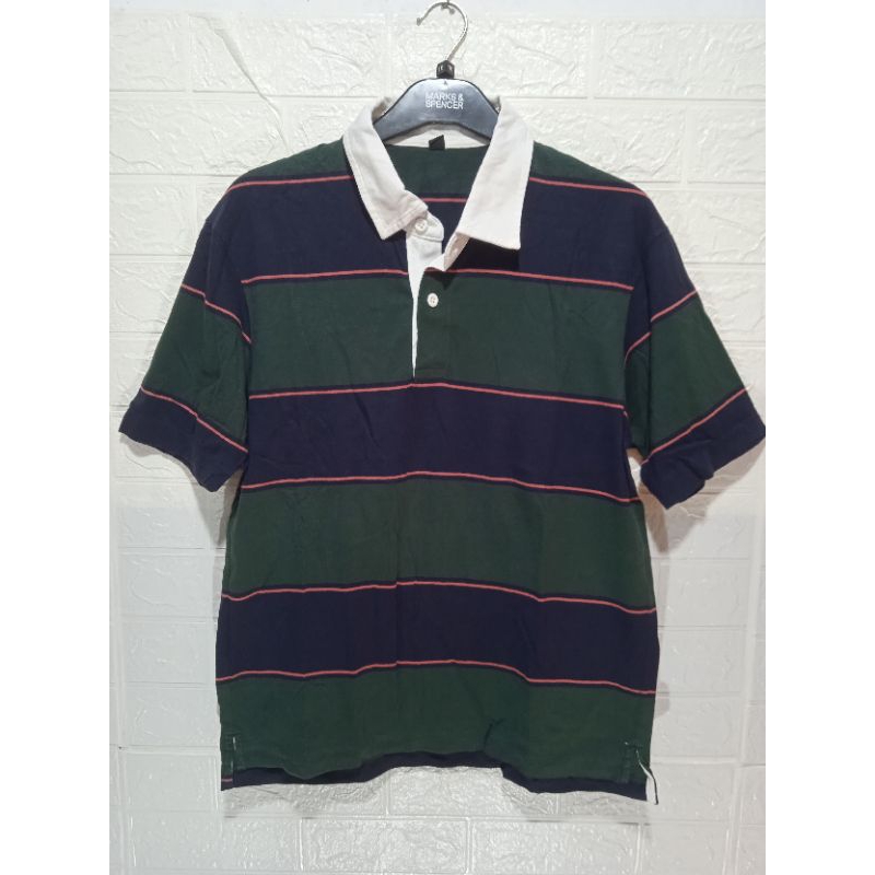 Jual Polo shirt Uniqlo Rugby Iqbal Shopee Indonesia
