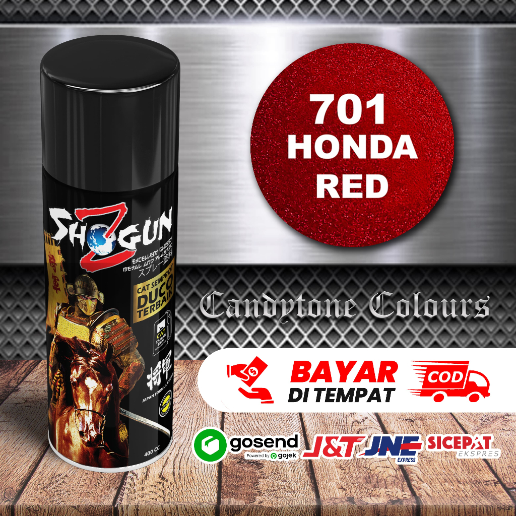 Jual Cat Semprot Pilok Pilox Pylok Shogun Z Cc Honda Red Merah