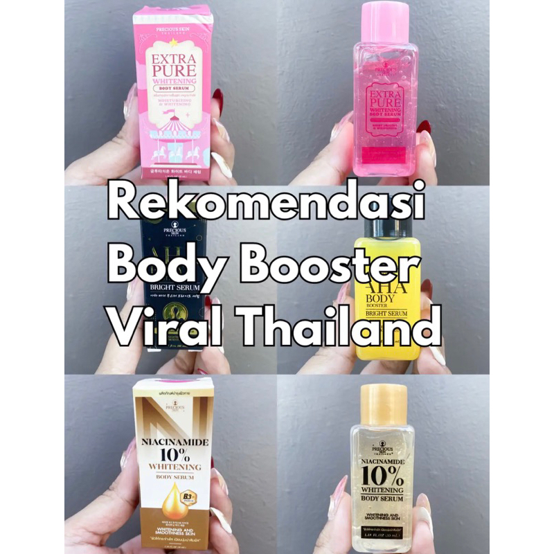 Jual REKOMENDASI BODY BOOSTER SERUM VIRAL THAILAND NIACINAMIDE EXTRA ...