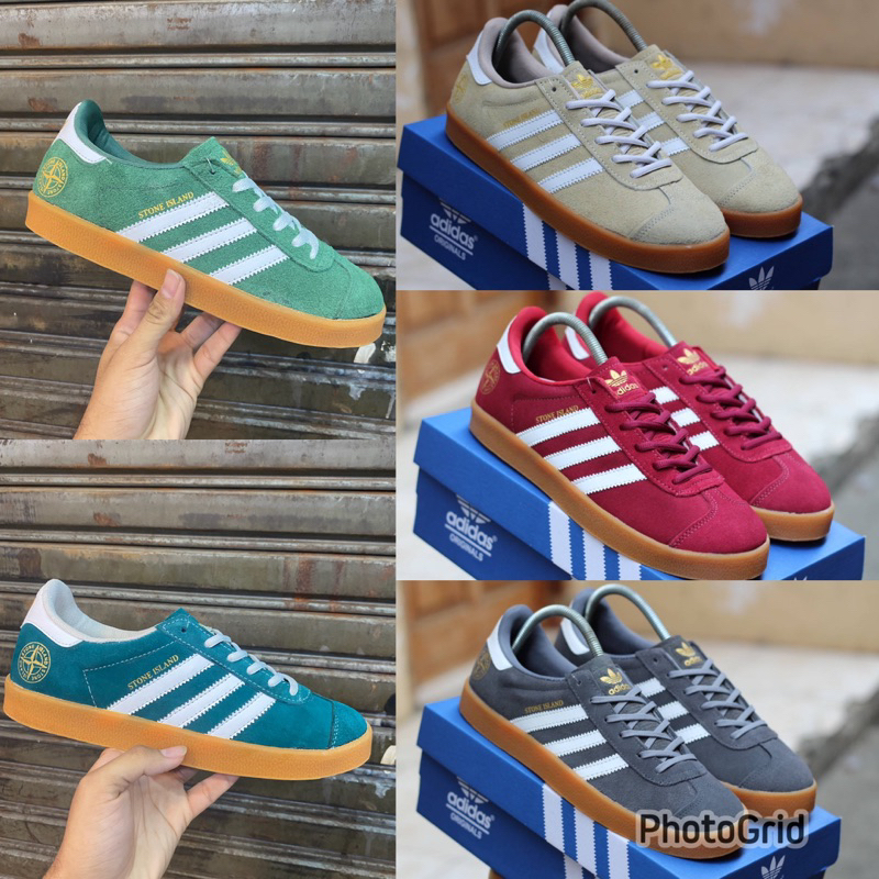 Stone island best sale adidas gazelle