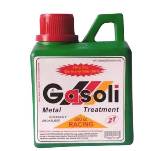 Jual GASOLI 2T RACING 500CC HIJAU OLI SAMPING GASOLI 2T (100% ASLI ...