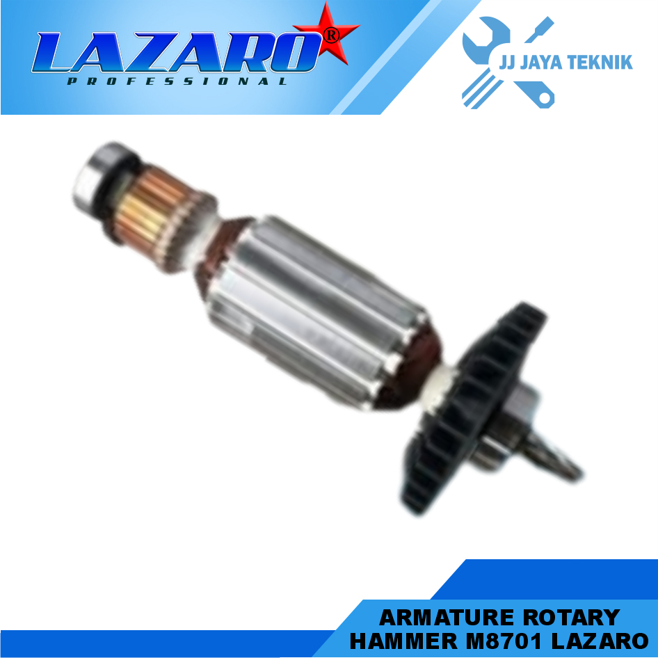 Jual Sparepart Kompresor Armature Rotary Hammer M8701 Lazaro | Shopee ...