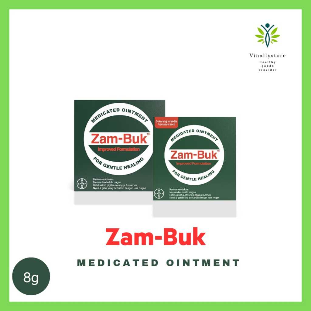 Jual Zam Buk Medicated Ointment 8g Shopee Indonesia