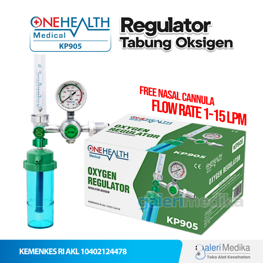 Jual Regulator Tabung Oksigen OneHealth KP905 …
