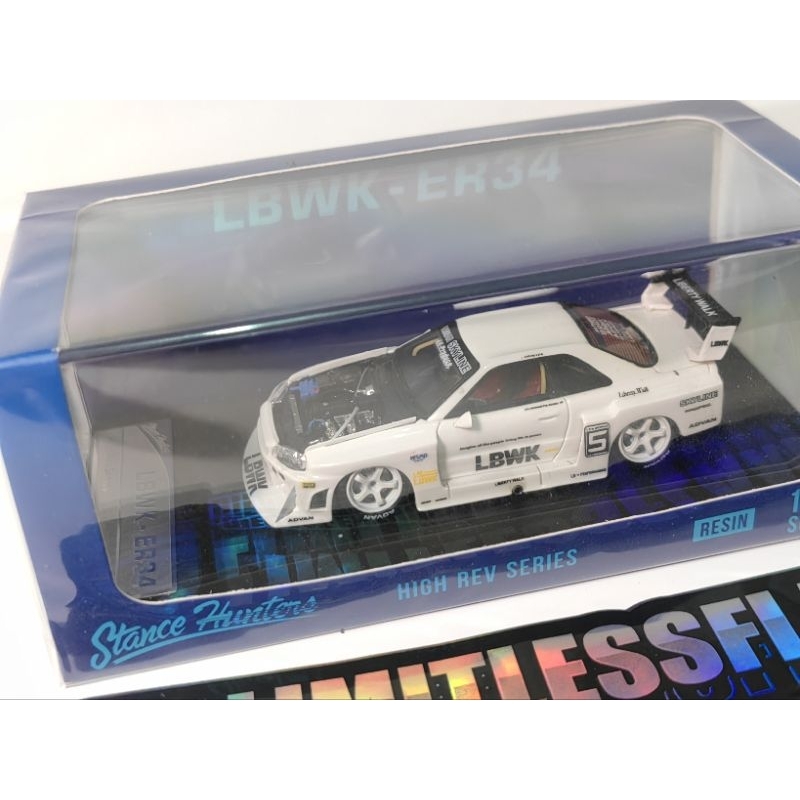 Jual Resin MiniScale 1:64 Stance Hunters LBWK Nissan Skyline ER34 High ...