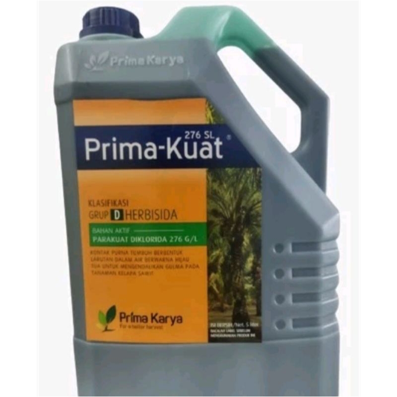 Jual Herbisida Prima Kuat 276 Sl Isi 5 Liter Racun Rumput Bakar