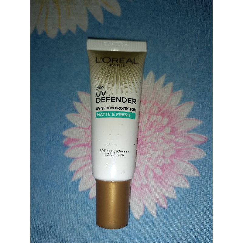 Jual L'oreal Paris UV Defender spf50+ PA++++ Matte & Fresh | Shopee ...