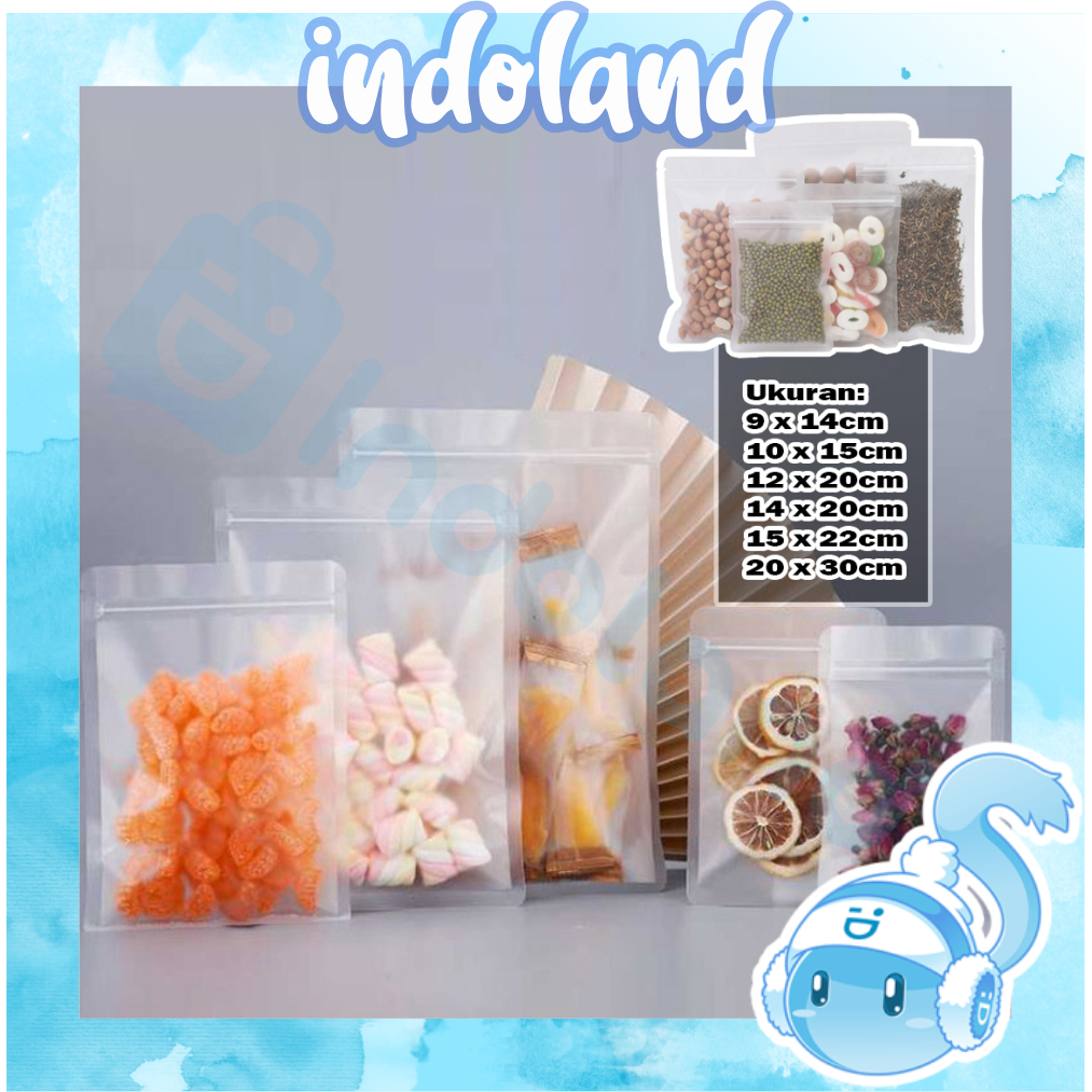 Jual ☀ INDOLAND ☀ Plastik Klip Buram Flat I Sachet Buram Pouch I ...