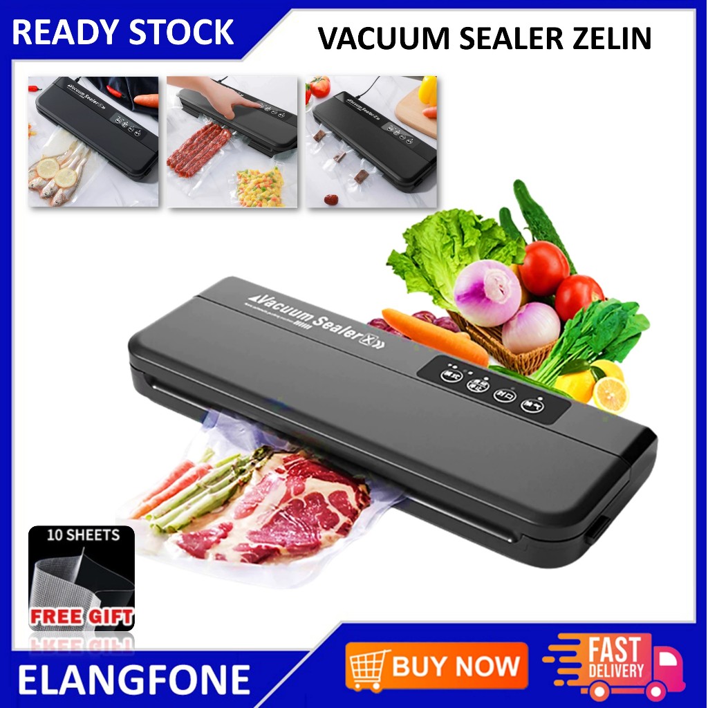 Jual Mesin Vakum Sealer Zelin Vacum Sealer Makanan Vacuum Sealer Makanan Basah Kering Frozen