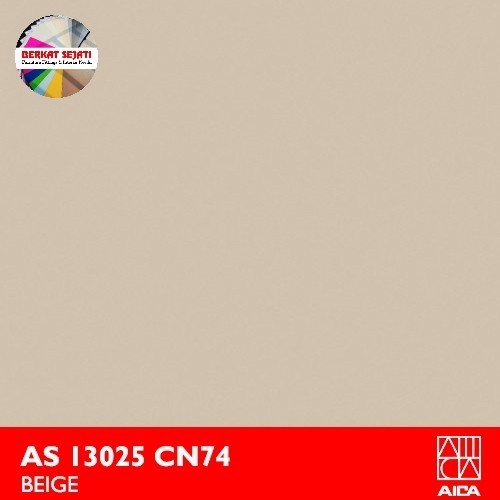 Jual JCube HPL AICA ASIA AS AK 13025 CN74 - BEIGE - COKLAT SUSU - SOLID ...