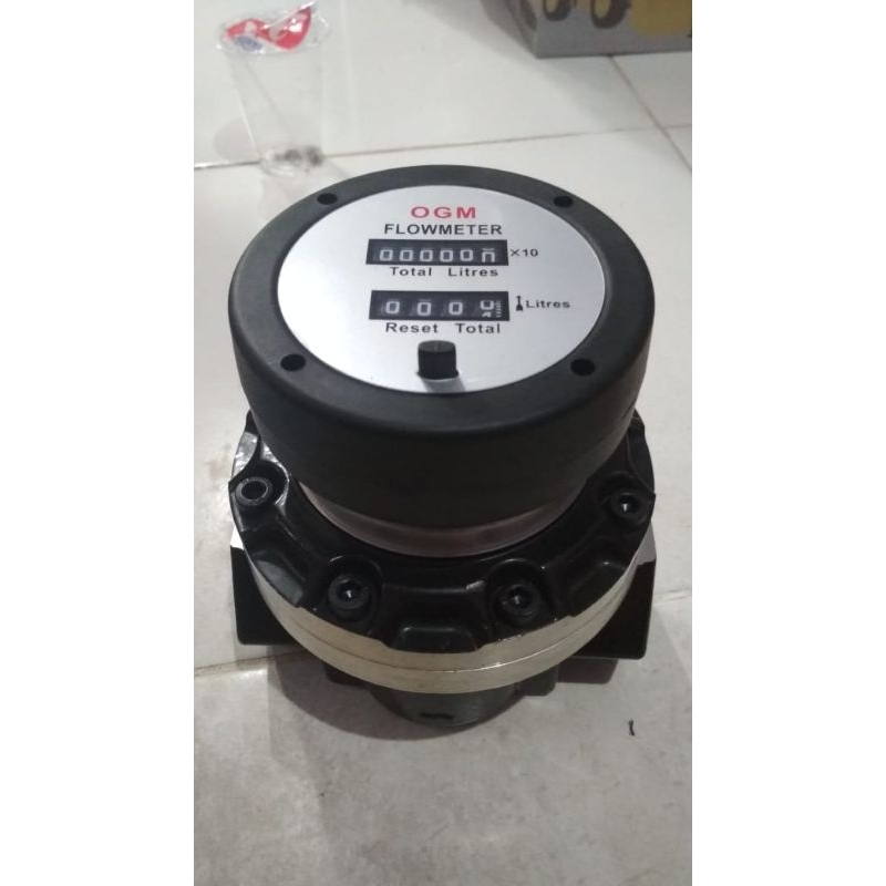 Jual flowmeter flow meter 1"inch analog manualOGM A25 Shopee Indonesia