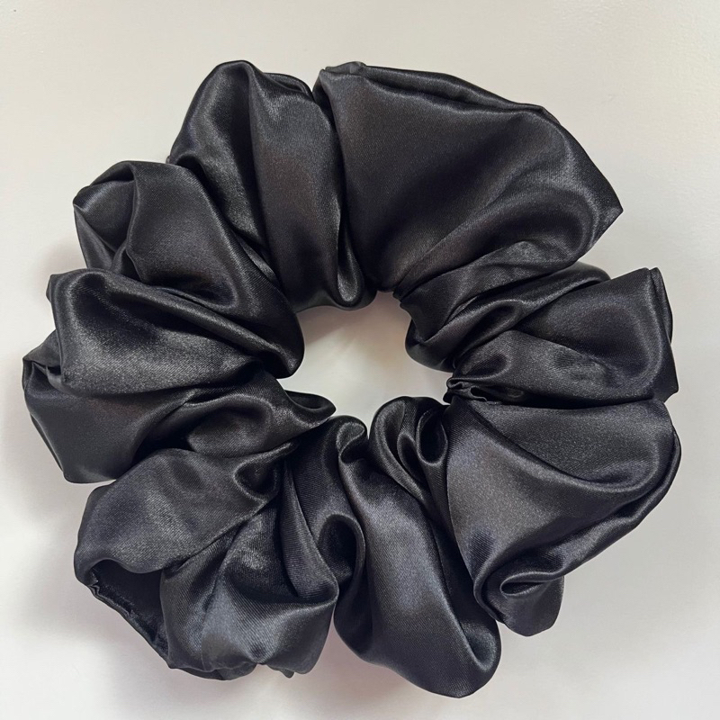 Jual Scrunchie Silk Ikat Rambut Satin Tali Rambut Satin Cepol Hijab Satin Silk Scrunchie 