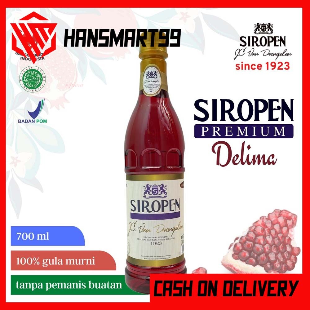 Jual SIRUP PREMIUM SIRUP SULTAN RASA DELIMA 700ML BOTOL ANTI PECAH BISA ...