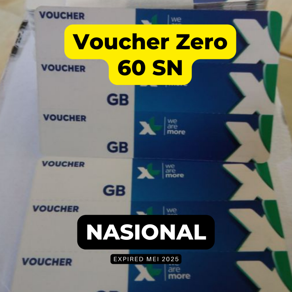 Jual VOUCHER KOSONG XL NASIONAL (Bahan Inject Paket Data) | Shopee ...