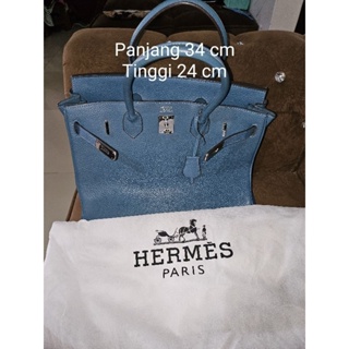 Hermes merek tas - Harga 340 rb Hermes Birkin sellier croco lether Kwalitas  semipremium Bahan croco leather silver hardware UK 30×23×12 Berat 1,1 kg  Warna purple