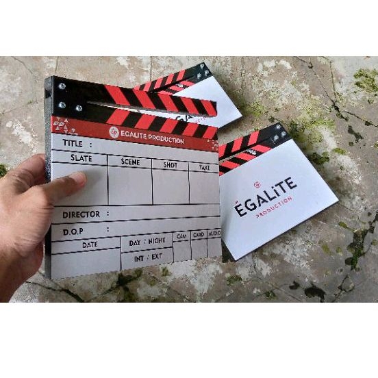 Jual Clapper Board Custom 1 Set | Shopee Indonesia