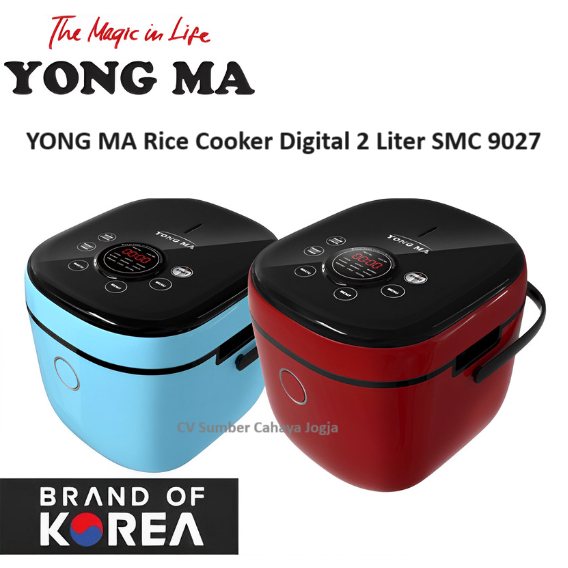 Jual YONG MA Digital Rice Cooker 2L Gold Ceramic Magic Com YONGMA SMC