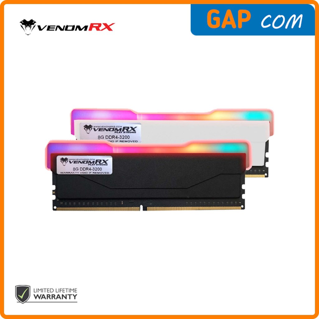 Jual RAM VenomRX Super RGB DDR4 8GB/16GB 3200MHz Single/Dual Channel ...