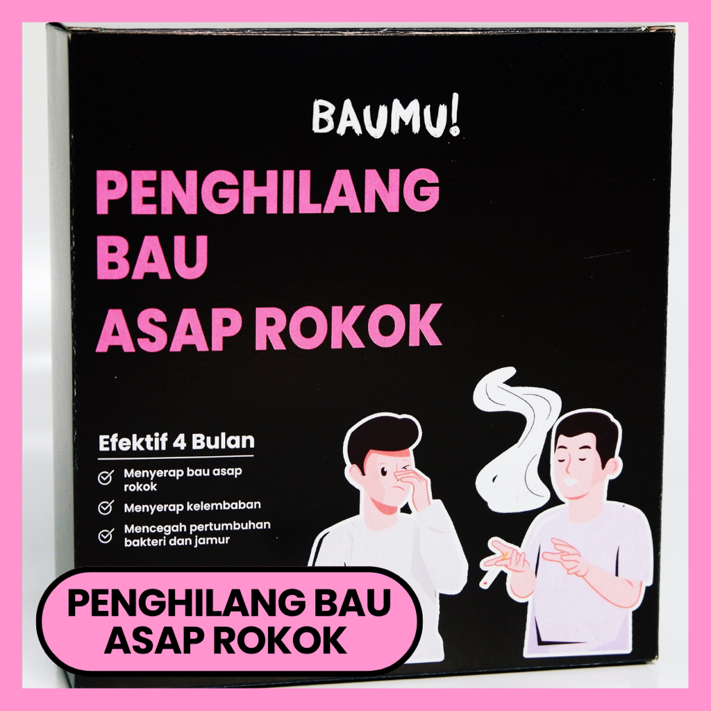 Jual BAUMU! Penghilang Bau Asap Rokok | Shopee Indonesia