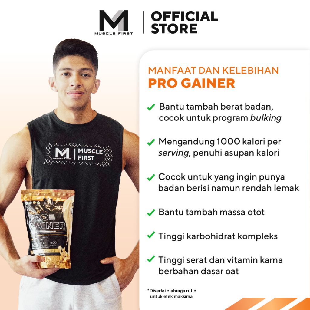 Jual Muscle First Gold Pro Mass Gainer 2 lbs 900 gram Susu Protein Gym ...