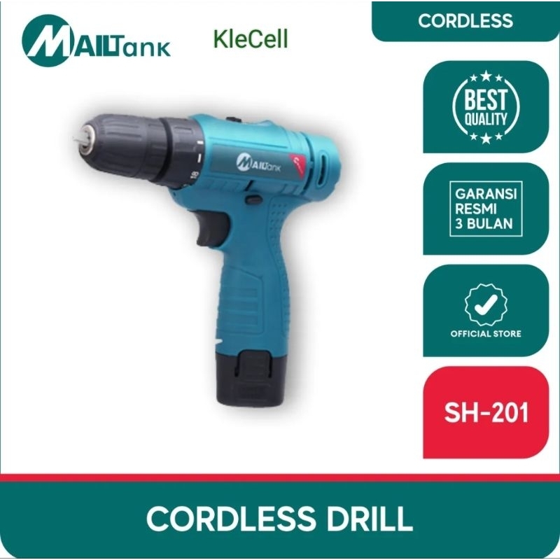 Jual MAILTANK SH201 / SH 201 Mesin Bor Cordless Drill Bor Baterry Cas ...