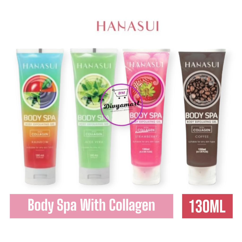 Jual Hanasui Body Spa Exfoliating Gel 130ml Shopee Indonesia