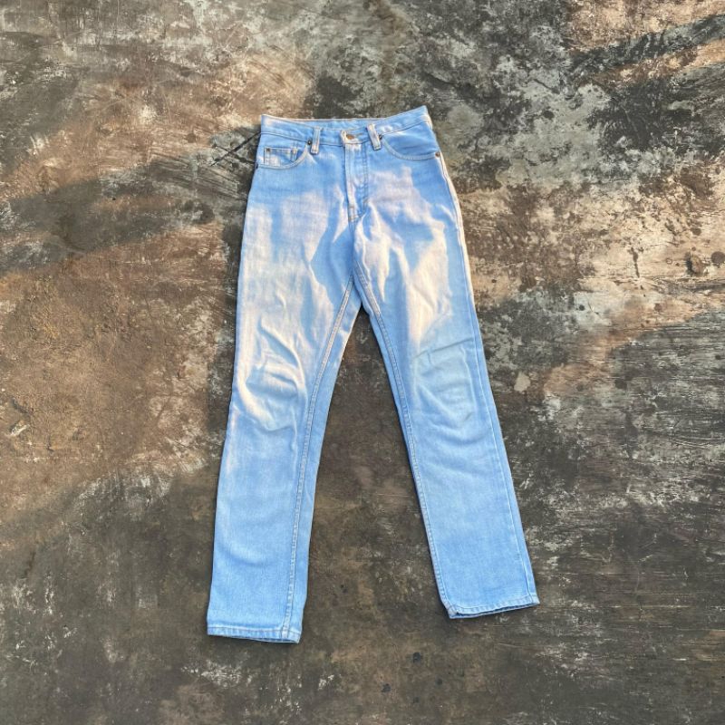 Jual Celana Jeans Denim Biru Muda | Shopee Indonesia