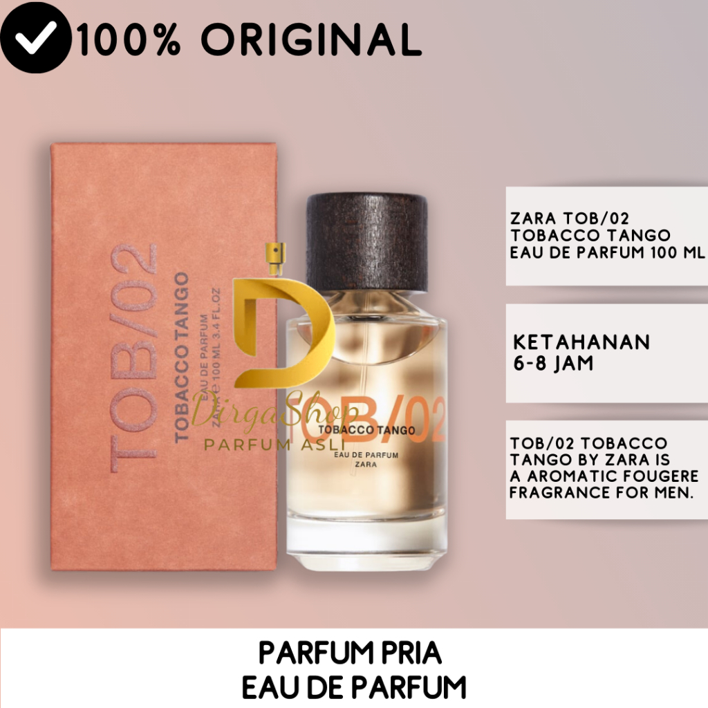 zara tobacco tango 02 Jual ZARA TOB/02 TOBACCO TANGO EAU DE PARFUM 100 ML