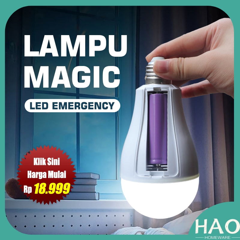 Jual Lampu LED Emergency 30W Lampu Magic Bohlam Abulb 30 Watt Lampu Pasar Malam Shopee