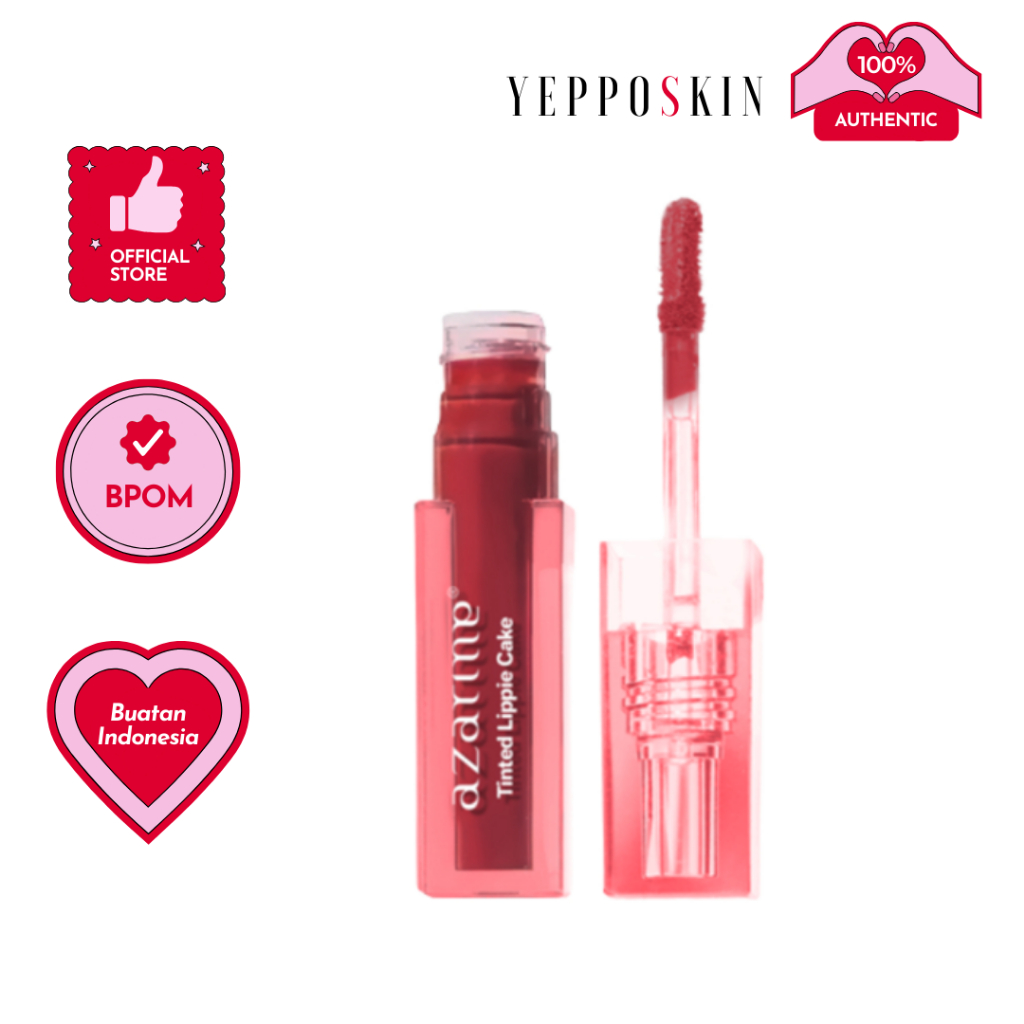 Jual [Azarine x Red Velvet] Perfect Ombre Lips Kit Tinted Lippie Cake
