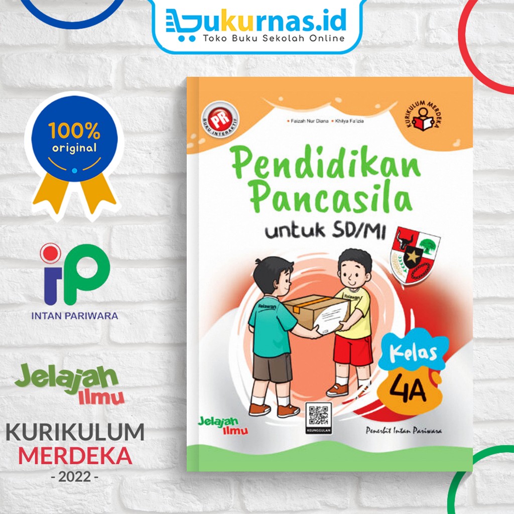 Jual Buku Pr Interaktif Pendidikan Pancasila A Sd Mi Kelas Semester K Merdeka Intan