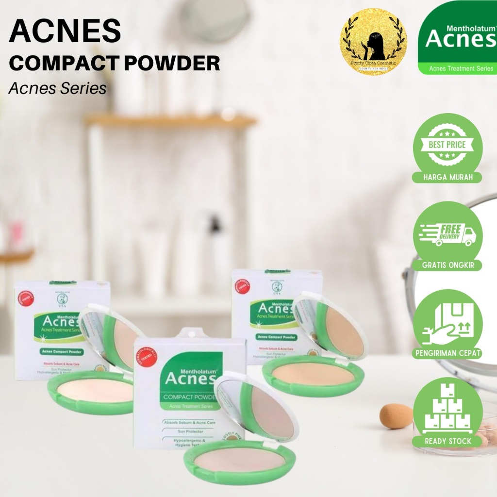 Jual Acnes Compact Powder 14g ( Natural Beige/Sweetie Honey ) | Shopee ...