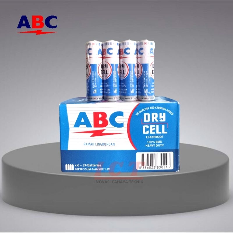 Jual Baterai ABC A2 A3/ Baterai ABC AA AAA | Shopee Indonesia