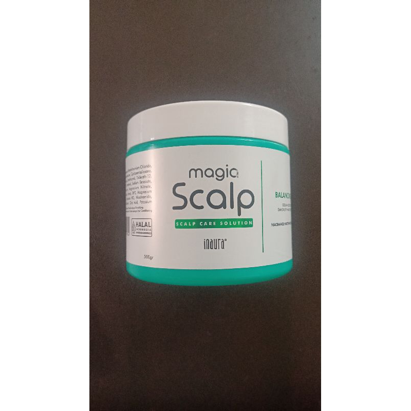 Jual INAURA MAGIA SCALP MASKER RAMBUT 500 GRAM | Shopee Indonesia