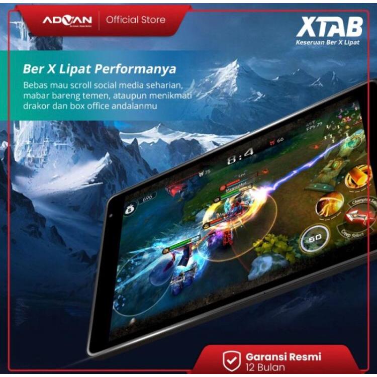 Jual ADVAN XTAB 4/64 GB 8 inch Quadcore T310 Tablet Android 13 - Tab ...