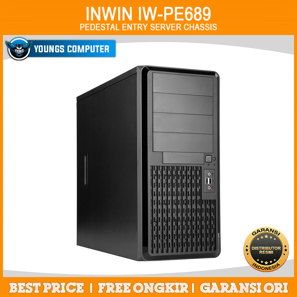 Jual Casing INWIN IW-PE689 Pedestal Entry Server Chassis + PSU 650W ...